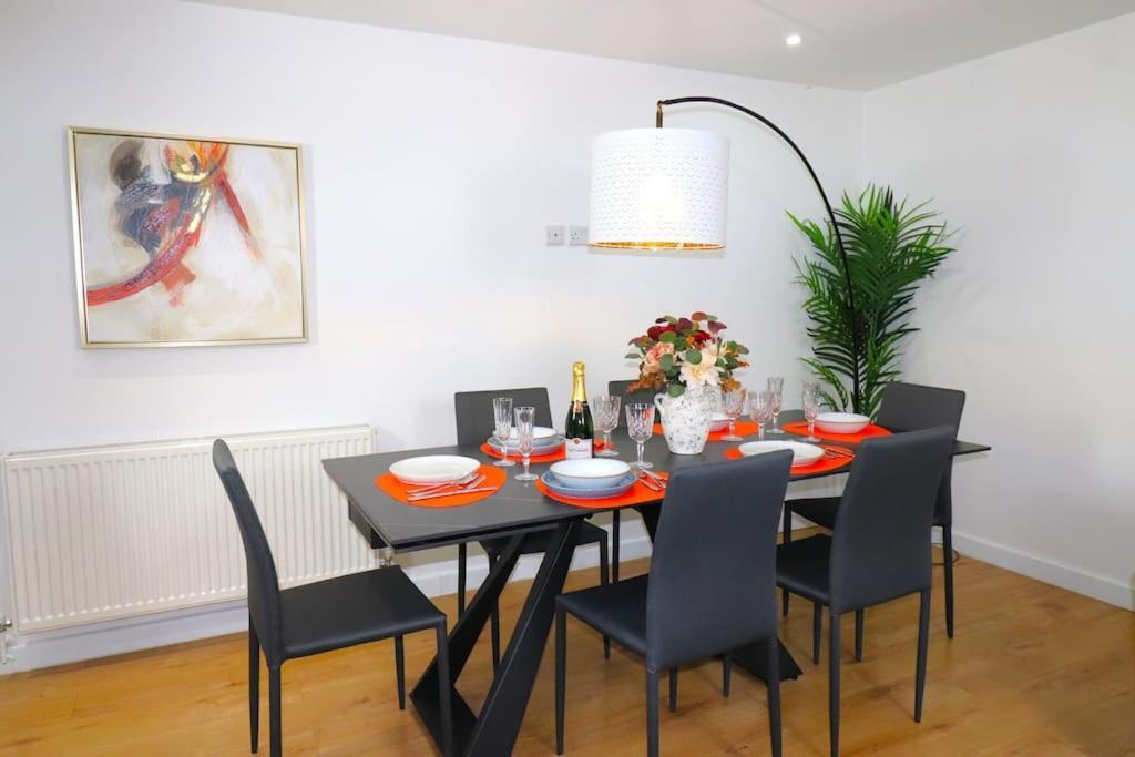 Hutchcomb Villa, 4 Bed Luxury House,Oxford+Parking Luaran gambar